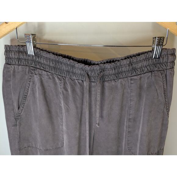 Cloth & Stone Anthropologie Tencel Jogger Trouser Washed Gray Relaxed XL - Picture 4 of 9